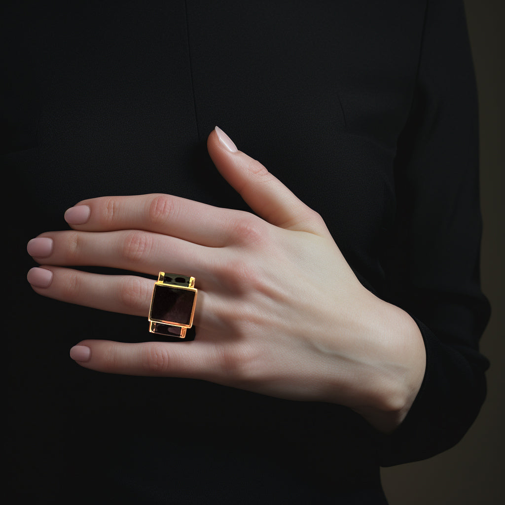 Bague One Gold Ring therose paris