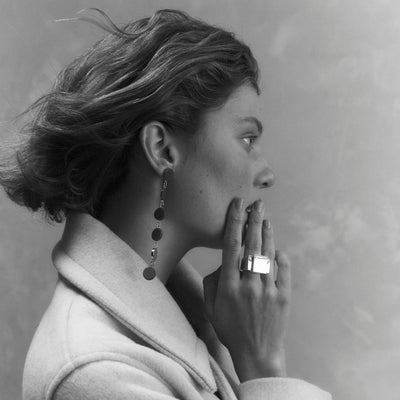 Bague one Silver plain One Ring