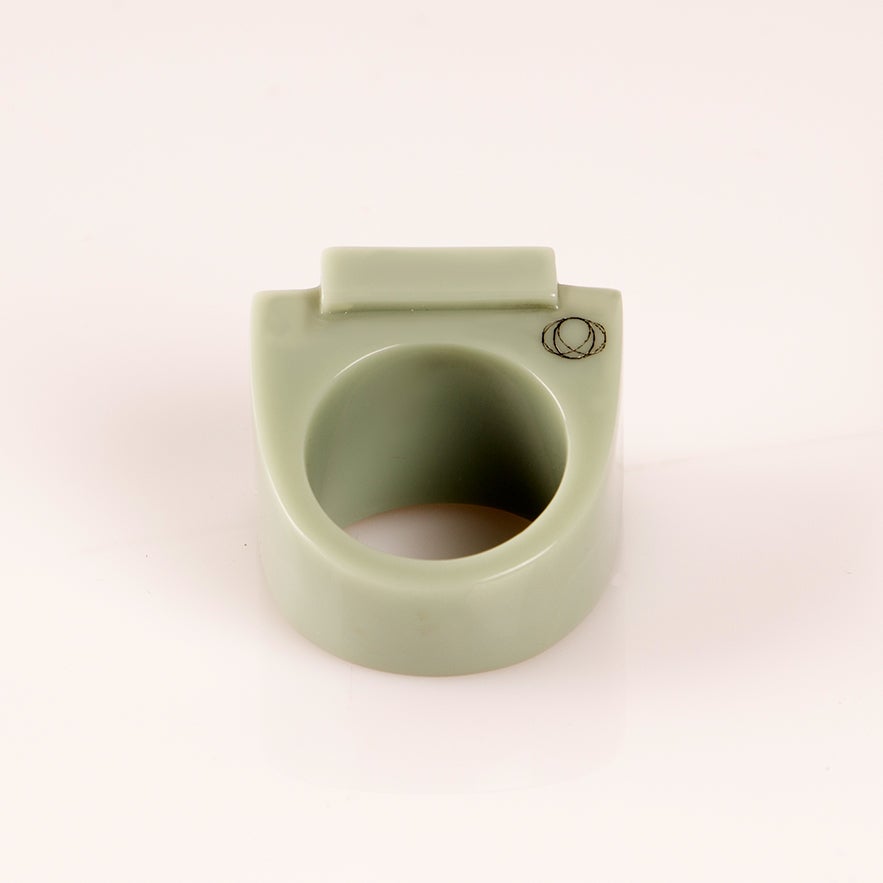 Bague urbOne Candy vert bonbon