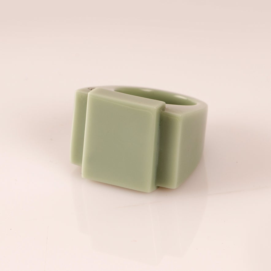 Bague urbOne Candy vert bonbon